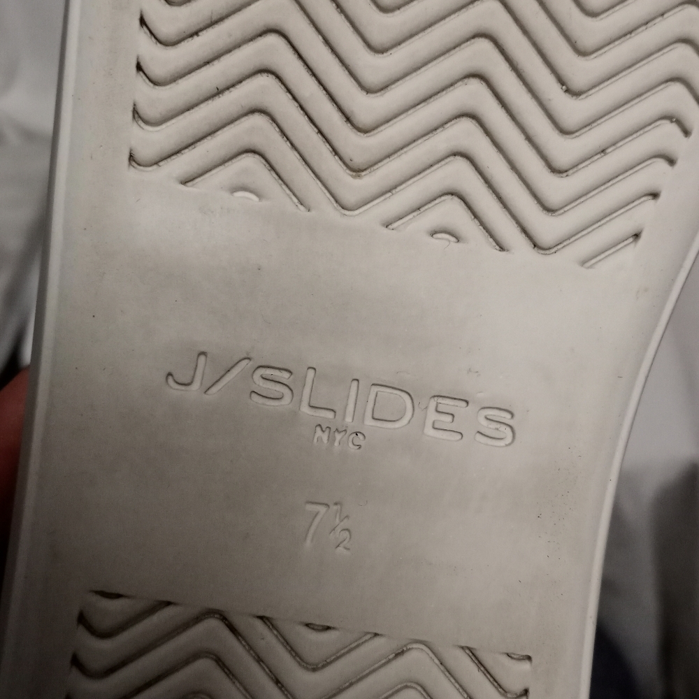 J SLIDES Black Suede w/Bow on Top Sneakers - Picture 5 of 8